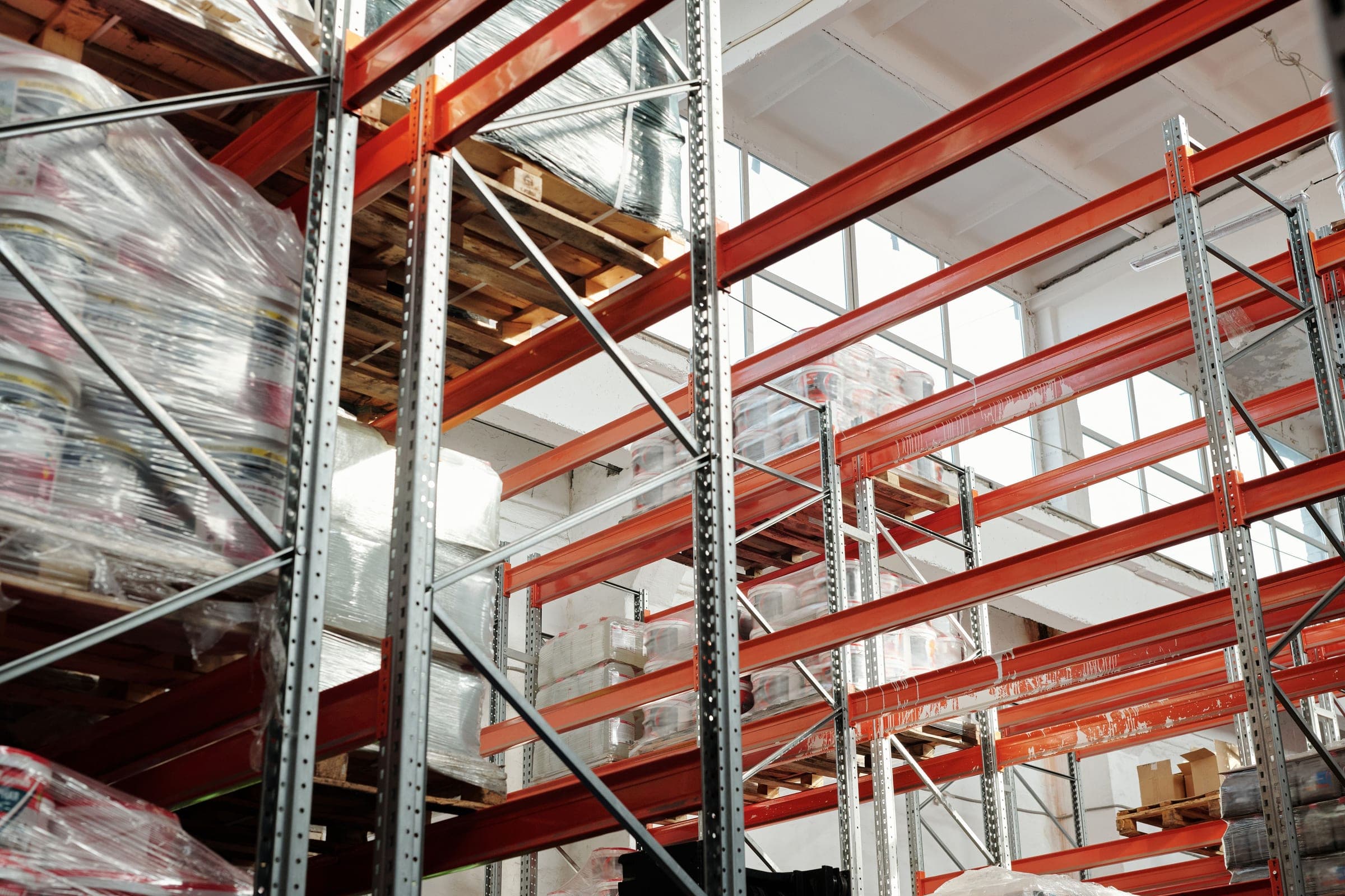 Warehouse photography for wholesale and B2B commerce.